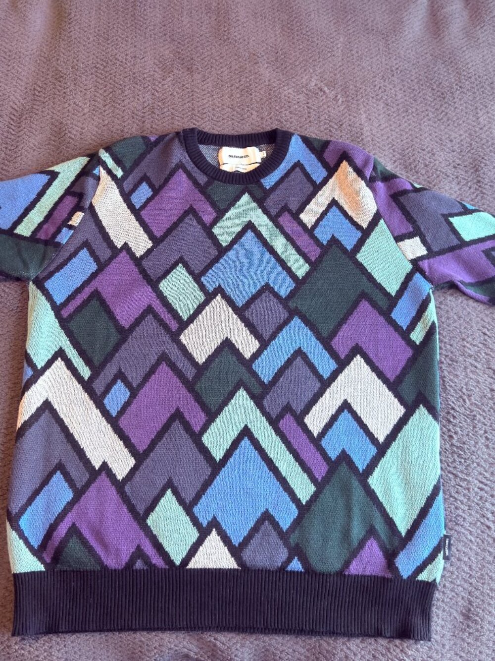 Designer Sweater from Swedish company. Colorful and 100% cotton.